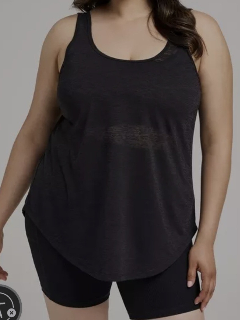 Torrid active tank with built in bra
